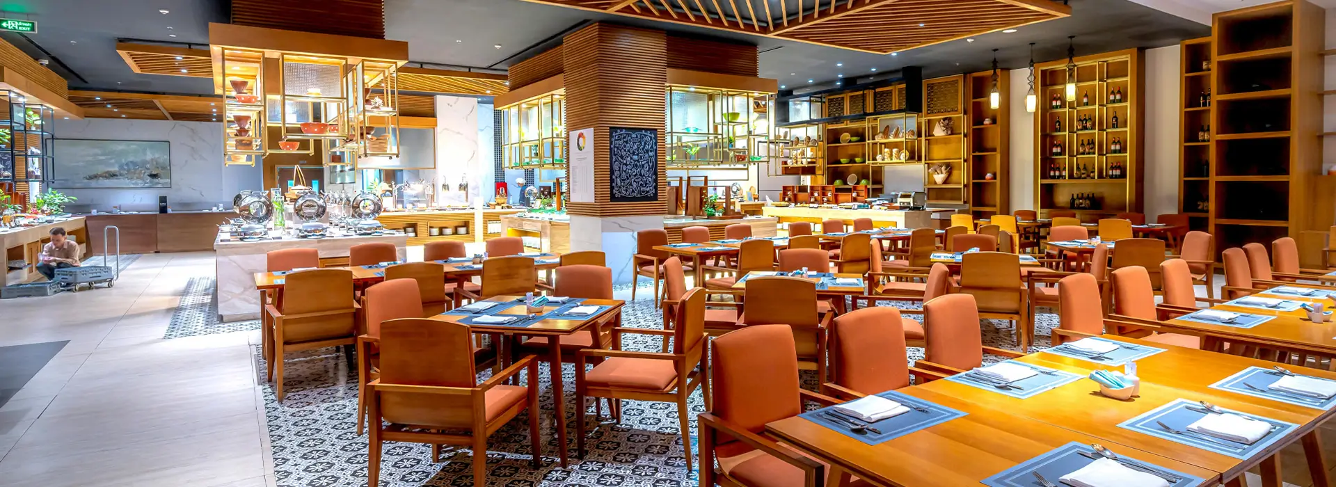 Upscale Restaurant with Open Kitchen